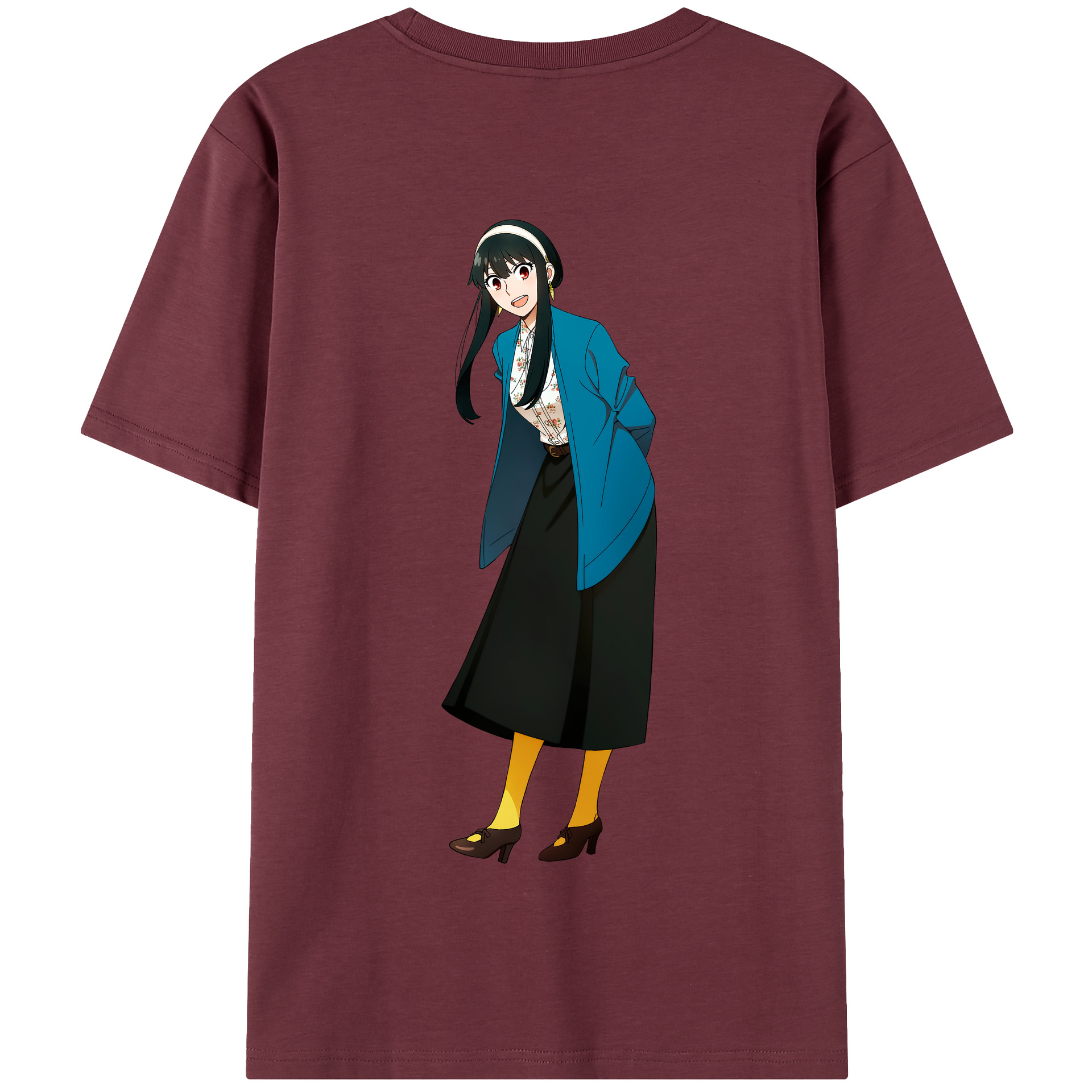 （画像用） SPY×FAMILY间谍家家酒 綿100％半袖Tシャツ（背面プリント）